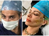 Z�ejm� jediná pacientka, která je se zákroky spokojená.