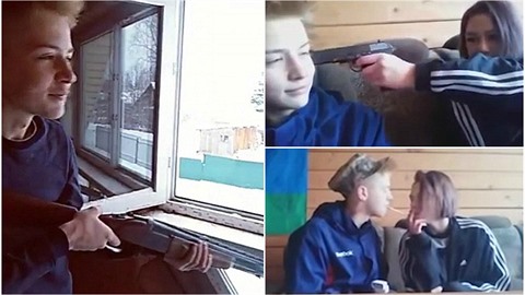 Denis a Katya, dva ruští teenageři, kteří stříleli po policistech, a pak...