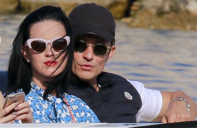 Katy Perry a Orlando Bloom na spolené dovolené.