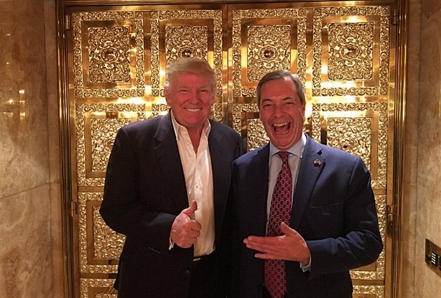 To je radosti. Donald Trump a Nigel Farage to dokázali.