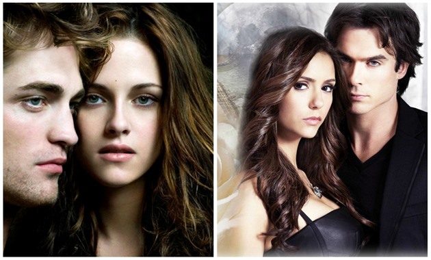 Edward Cullen a Bella Swan / Elena a Damon