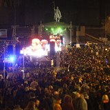 Nejvíce lidí se sešlo na demonstraci na Václavském náměstí. I zde se...