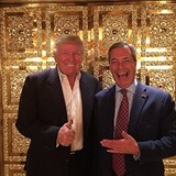 To je radosti. Donald Trump a Nigel Farage to dokzali.