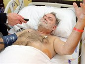 Václav Upír Krejí je v nemocnici.