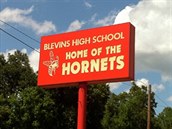 Bonnet psobí na stední kole Blevins High School-