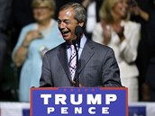 Farage Trumpa podporoval bhem kampan.