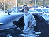 Bieber dorazil na letit Václava Havla kolem tetí hodiny odpolední.