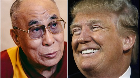 Dalajláma a Donald Trump. Mohli by tito dva být nejlepí pátelé?