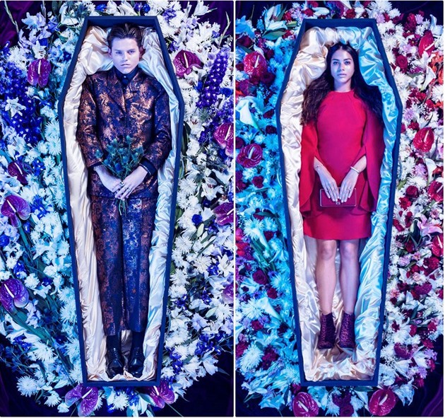 Šik i po smrti: Britský módní obchod přišel s kolekcí šatů do rakve