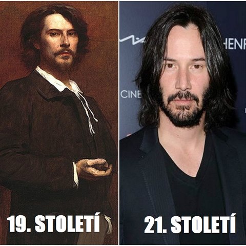 Je Keanu Reeves nesmrteln, nebo se jeho due dokola a dokola vrac na tento...