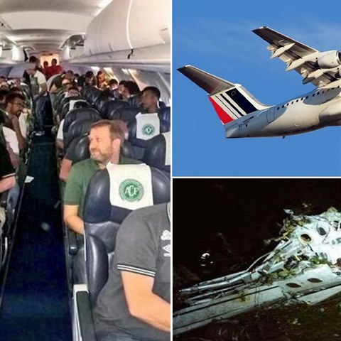 V Kolumbii havarovalo letadlo na palub s brazilskm fotbalovm tmem...