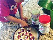 ena na svém Instagramu zveejuje také zdravé recepty z bio potravin.