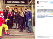 Eva ereáková a Martin Ditmar podporují fast foody.