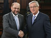 Schulz je nejvtím spojencem pedsedy Evropské komise Jean Claude Junckera....