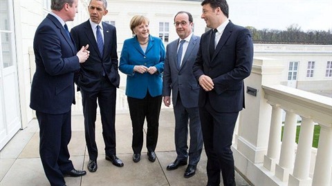 4 z 5 jsou pryč nebo končí. Poslední ze staré party je Angela Merkel.