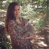Na fotce s koalou; proda ji evidentn miluje. A kdo by nemiloval!