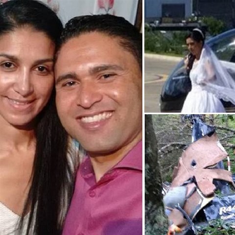 Dvaaticetilet Rosemere do Nascimento Silva z Brazlie chtla pekvapit svho snoubence a na svatbu pilett helikoptrou. Ta se ale ztila a nevsta zahynula.