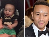 John Legend má trochu chlapekovský kuku, není divu, e má dvojníka v plenkách.