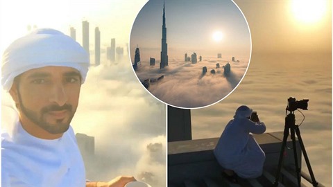 Dubajský princ Fazza ví, jak potit svoje instagramové followery.