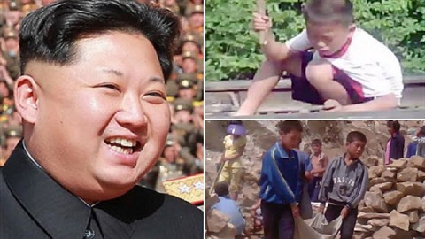 V Severní Koreji jdou vekerá lidská práva stranou. Diktátor Kim ong Un nutí k...
