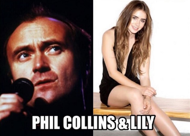 Jestli je Lily Collinsov stejn romantick due jako jej tta, zpvk Phil...