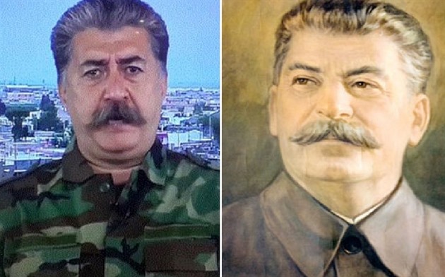 Hussein Yazdanpanah je generál, který vede kurdká vojska v Sýrii proti...