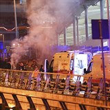 K útokům došlo poblíž stadionu fotbalového klubu Besiktas Istanbul.