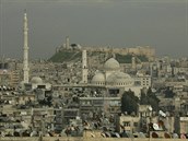 Msto Aleppo zachyceno na fotce z bezna roku 2006, historickému centru vévodí...