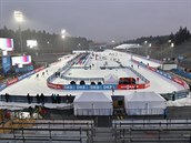 Biatlonový stadion v Novém Mst na Morav.