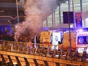 K útokm dolo poblí stadionu fotbalového klubu Besiktas Istanbul.