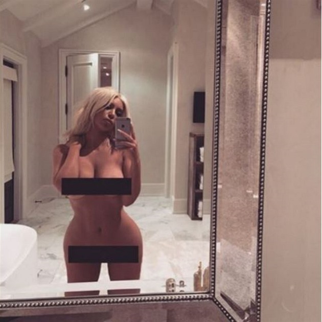 Nah selfie Kim Kardashian budila bouliv emoce.