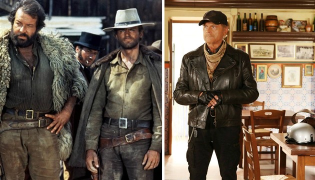 Terence Hill v pipravovaném filmu La Chiamavano Maryam.