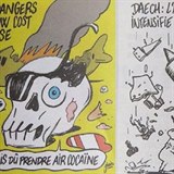 Rusko pobouřil Charlie Hebdo už karikaturami sestřeleného letadla nad egyptskou...