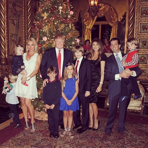 Vnoce se ve velkm stylu slavily i v rodin americkho prezidenta Donalda...