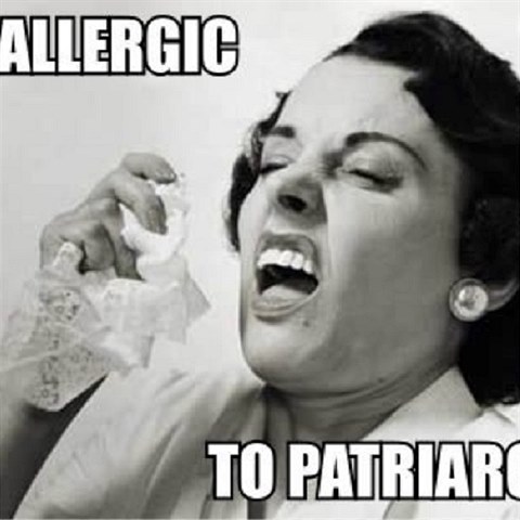 Jsem alergick na patriarcht.
