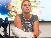Petra Kvitová se poprvé po pepadení objevila na veejnosti.