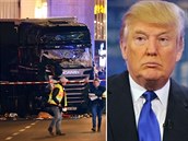 Americký prezident Donald Trump oste odsoudil teroristický útok v Berlín....