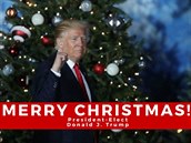 Donald Trump popál celému svtu veselé Vánoce a slíbil, e bude bojovat proti...