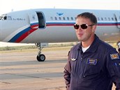 Roman Volkov, pilot ruského letadla Tu-154, které spadlo do moe po...