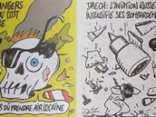 Rusko pobouil Charlie Hebdo u karikaturami sesteleného letadla nad egyptskou...