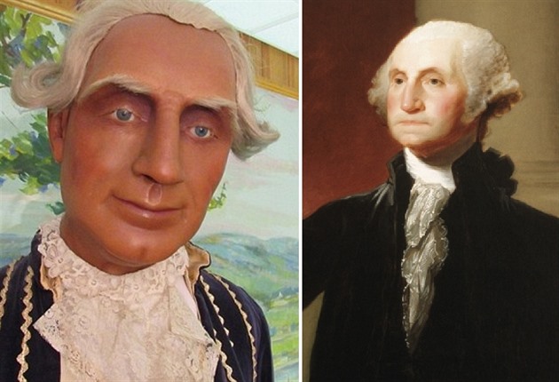 Prvn prezident George Washington je jednm ze symbol USA. Co by asi ekl na...