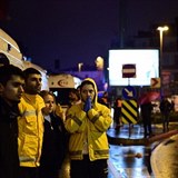Teroristick tok v Istanbulu.