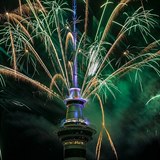 V Aucklandu na Novm Zlandu byla stedobodem show televizn v Sky Tower.