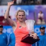Kateřina Siniaková se dočkala, v Šen-Čenu vyhrála první turnaj na okruhu WTA.