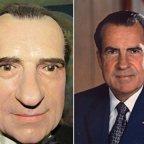 Richard Nixon nebyl dvakrt populrnm prezidentem, ale zpodobnn nose po...