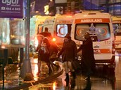 Teroristický útok v Istanbulu.