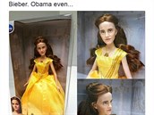 Tahle panenka vypadá jako Justin Bieber. Nebo jako Obama..., poznamenala...