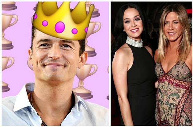 Orlando Bloom / Katy Perry a Jennifer Aniston