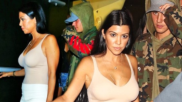 Kourtney Kardashian a Justin Bieber