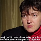 Naďa Savčenková v DVTV.